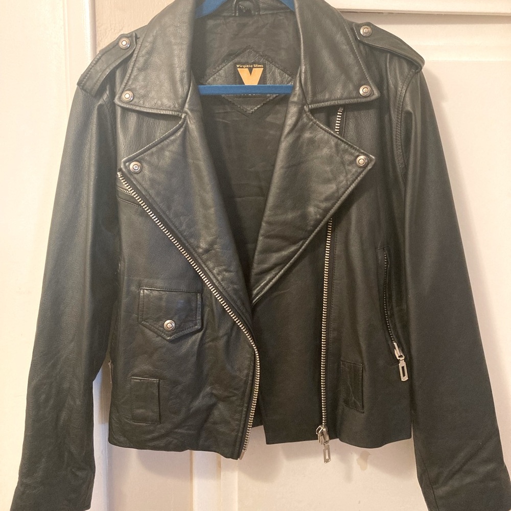 Vintage Virginia Slims Motorcycle Jacket 316 -